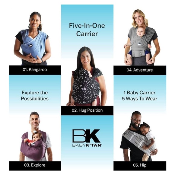 Baby K’Tan Wrap - Picture 6 of 10